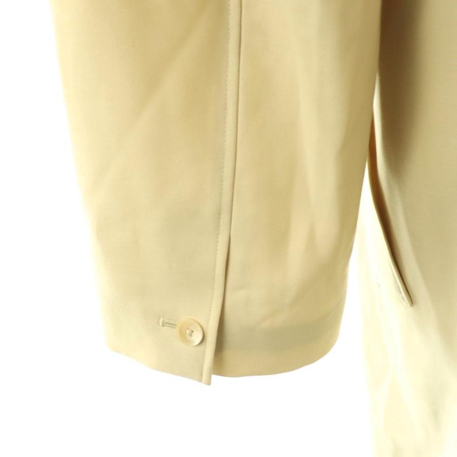 オーラリー AURALEE 24SS HARD TWIST WOOL TWILL CHESTERFIELD COAT スプリングコート ロング 0 クリーム色 A24SC02WG レディースの画像