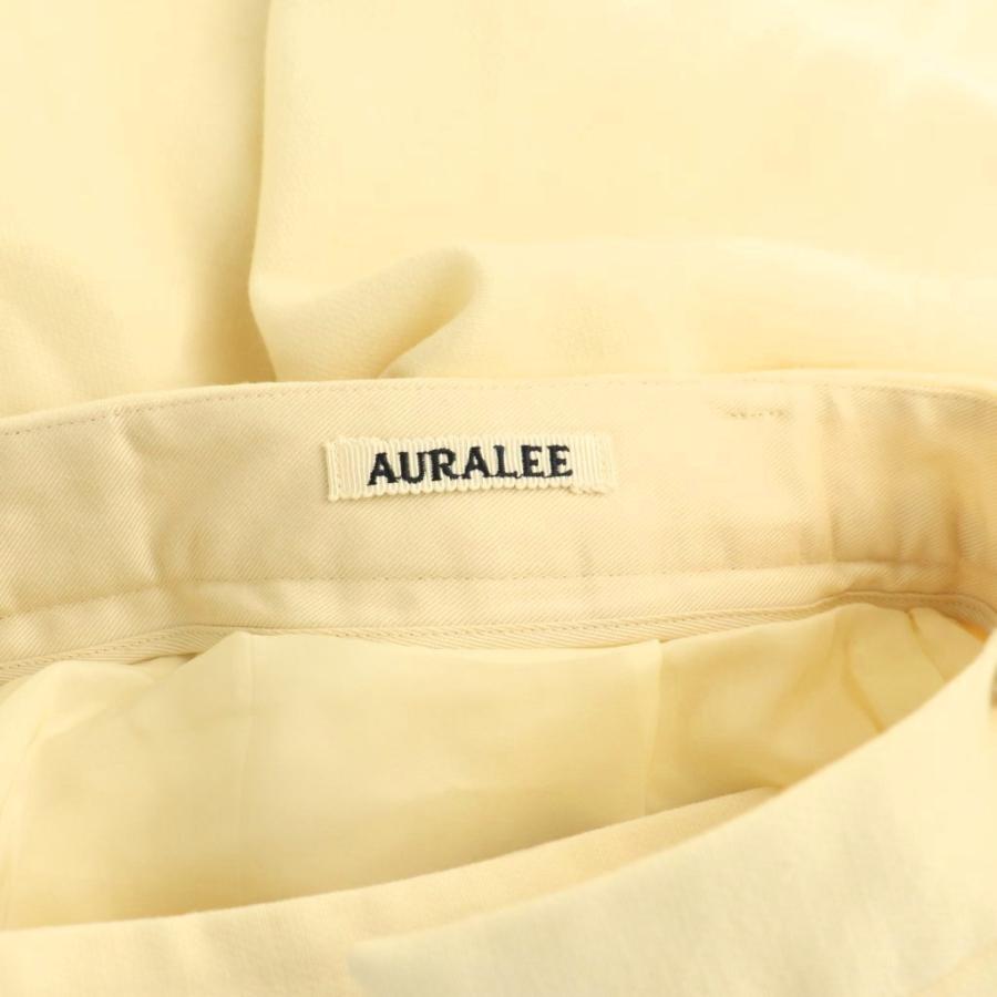 オーラリー AURALEE 24AW A24AP02WP ウールスラックスパンツ ワイド