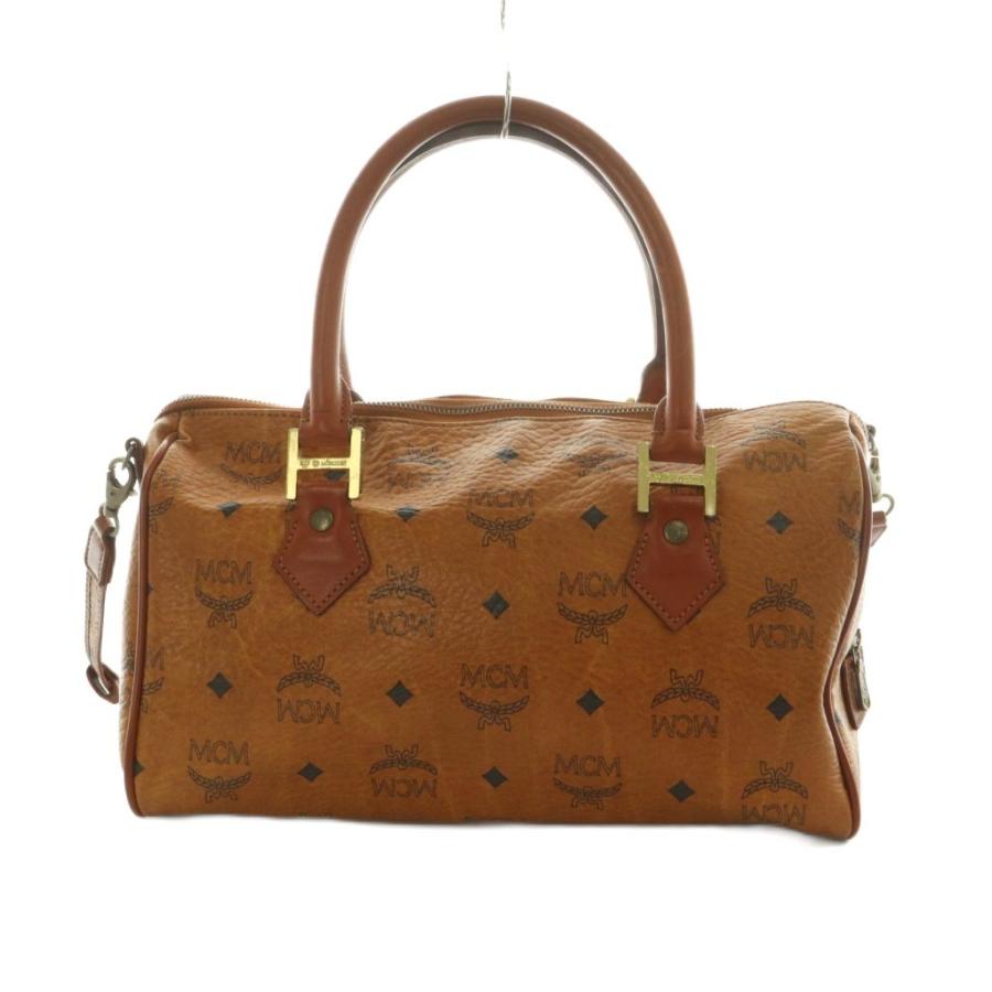 エムシーエム MCM 2WAY ボストンバッグ ショルダーバッグ ヴィセトス柄