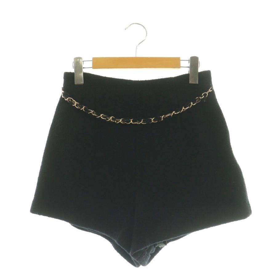 パンツ Herlipto Chain Boucle Shorts ハーリップトゥ Her lip to 24AW Chain Boucle Shorts ショートパンツ