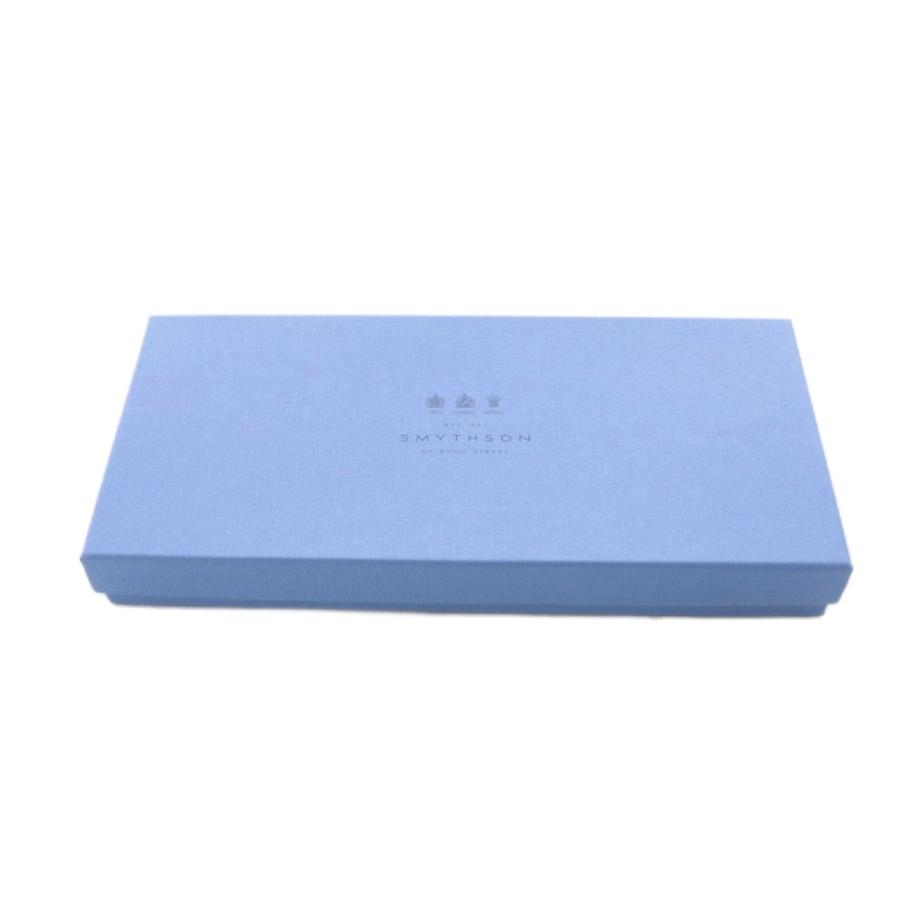 スマイソン SMYTHSON カードケース レザー ロゴ ピンク /SR レディース