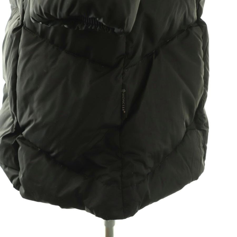 モンクレール MONCLER HIRONDELLE フォックスファー付き ダウンコート アウター 00 ブラック /DF ■OS ■SH レディース_6