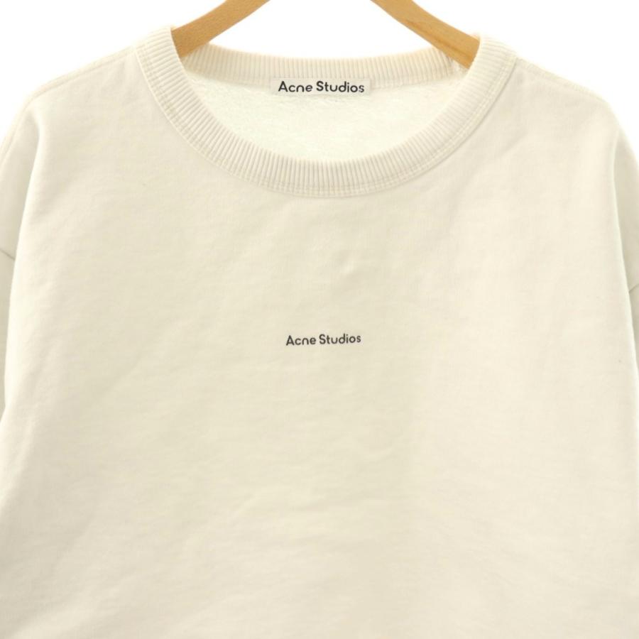 アクネ ストゥディオズ Acne Studios ロゴスウェット トレーナー S