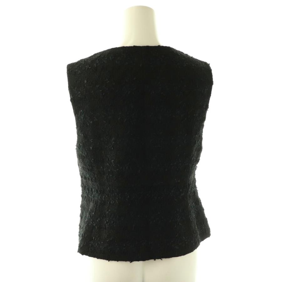 アナイ ANAYI 24AW ミックスヤーンツイードショートジレ ベスト 34