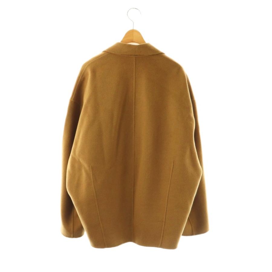 plage ハミルトンリバーシャツジャケット　キャメル　36 プラージュ Plage 24AW ハミルトン リバー シャツジャケット 36