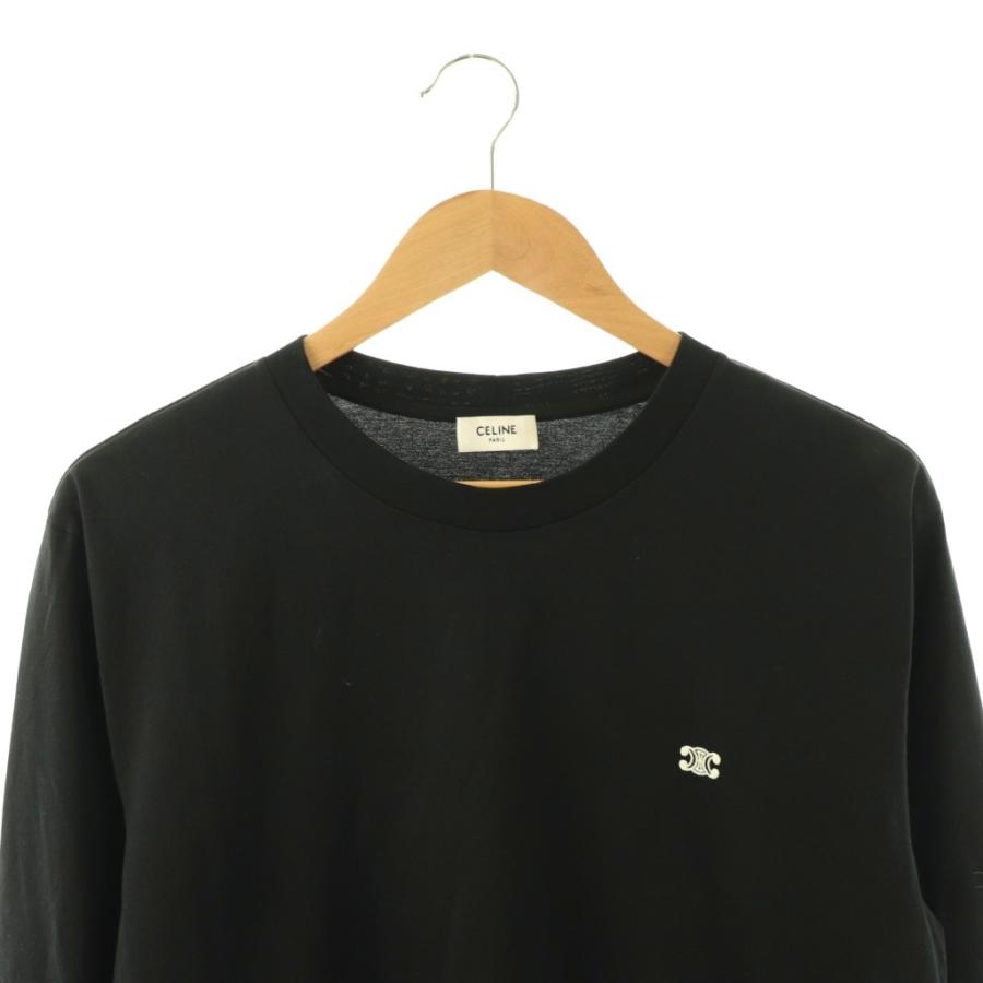 CELINE（セリーヌ） トリオンフコットンジャージーTシャツ ロンT