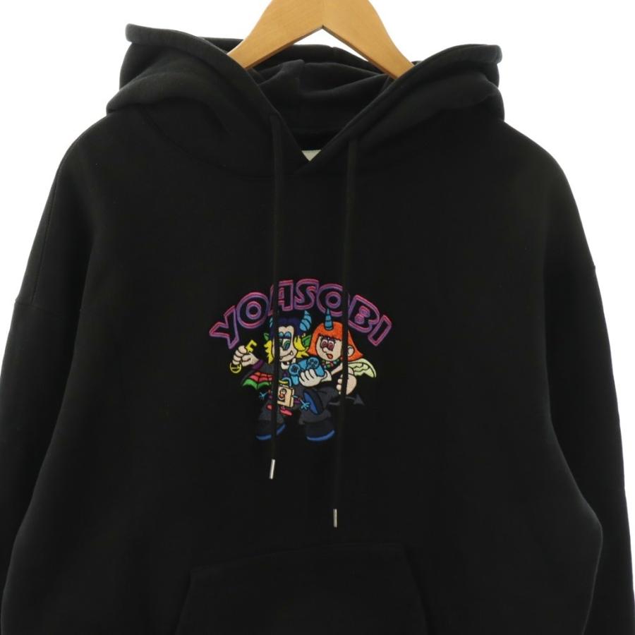 ボルトルーム ×YOASOBI HOODIE パーカー L 黒 ブラック /JP メンズ