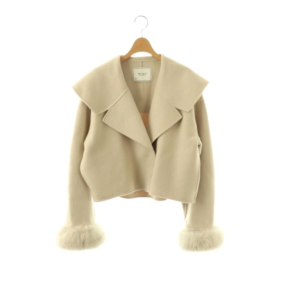 アンキ　Her lip to Loro Short Rever Coat Her lip to ハーリップトゥ 25AW Loro Short Rever Coat ショート