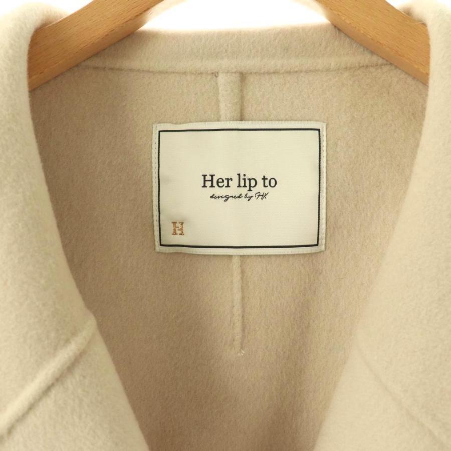 Her lip to ハーリップトゥ 25AW Loro Short Rever Coat ショート