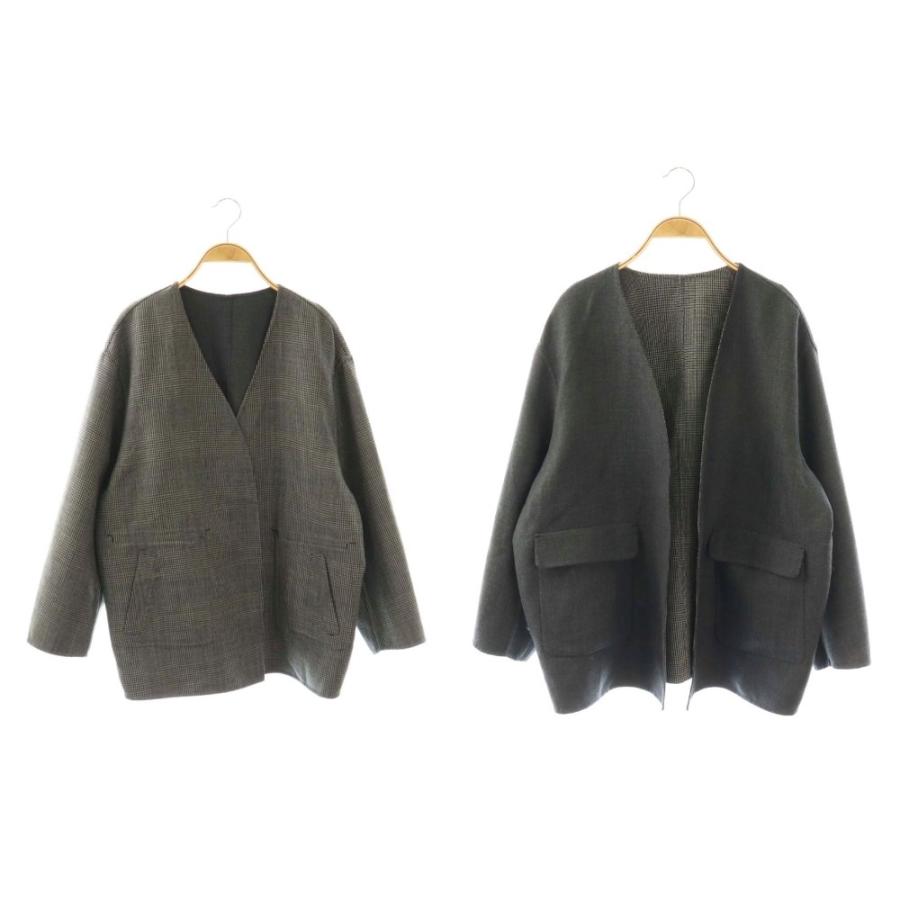 23区（ニジュウサンク） オンワード樫山 25AW TWリバーシブル アウター 