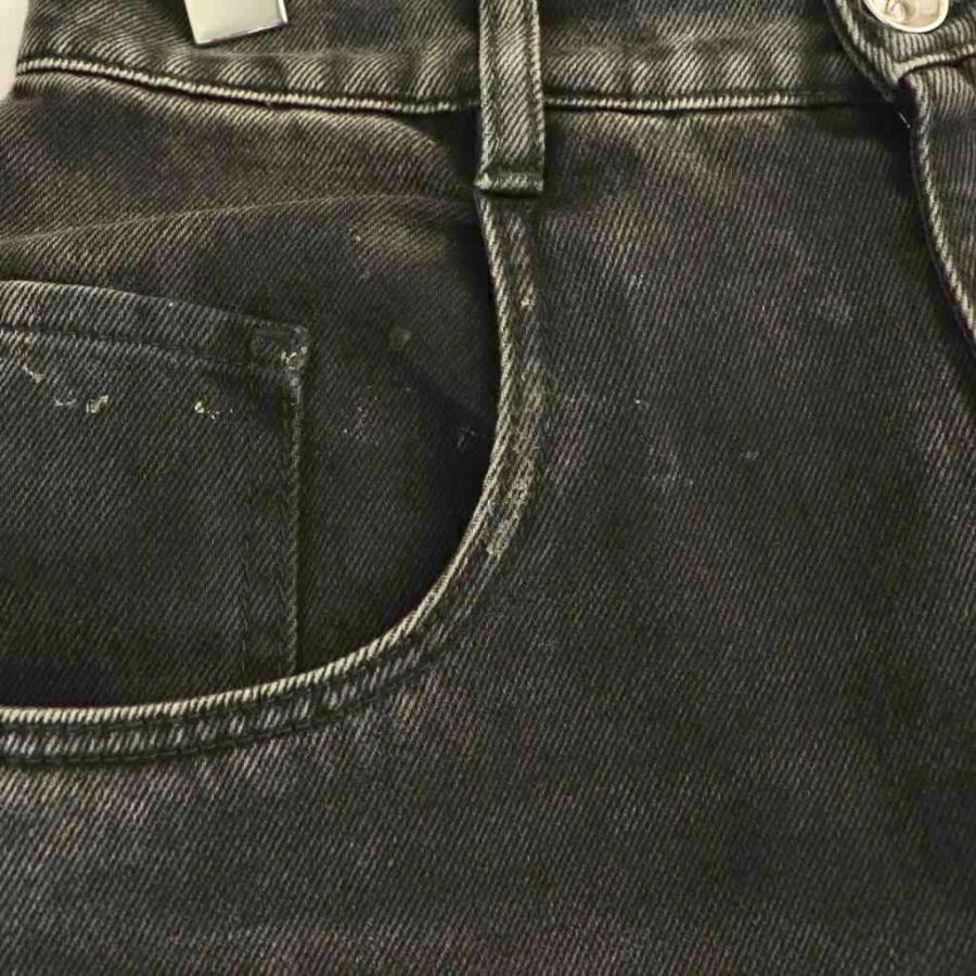 メゾンマルジェラ 1 Maison Margiela 1 23AW S51LA0051 S30743 デニムパンツ ダメージ加工 40 ブラック /HK ■OS ■SH レディース_6