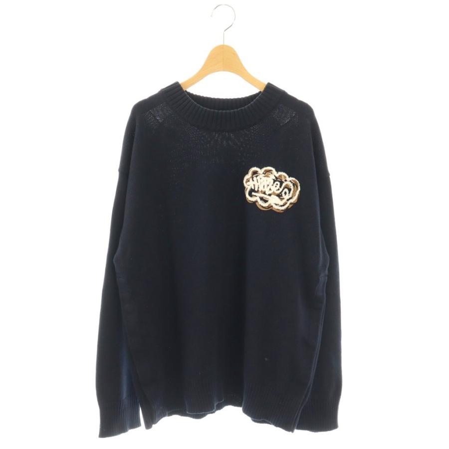 サカイ sacai 23-02986M Code Emb Knit Pullover ニット×Eric Haze 