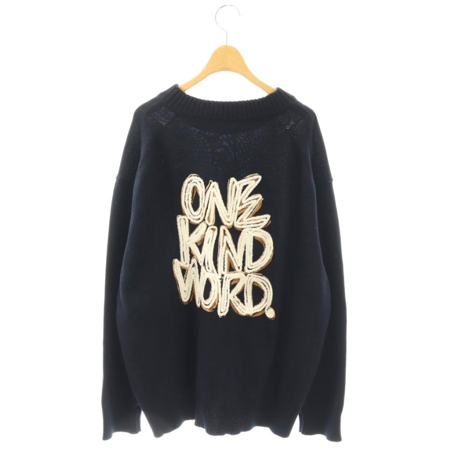 サカイ sacai 23-02986M Code Emb Knit Pullover ニット×Eric Haze 