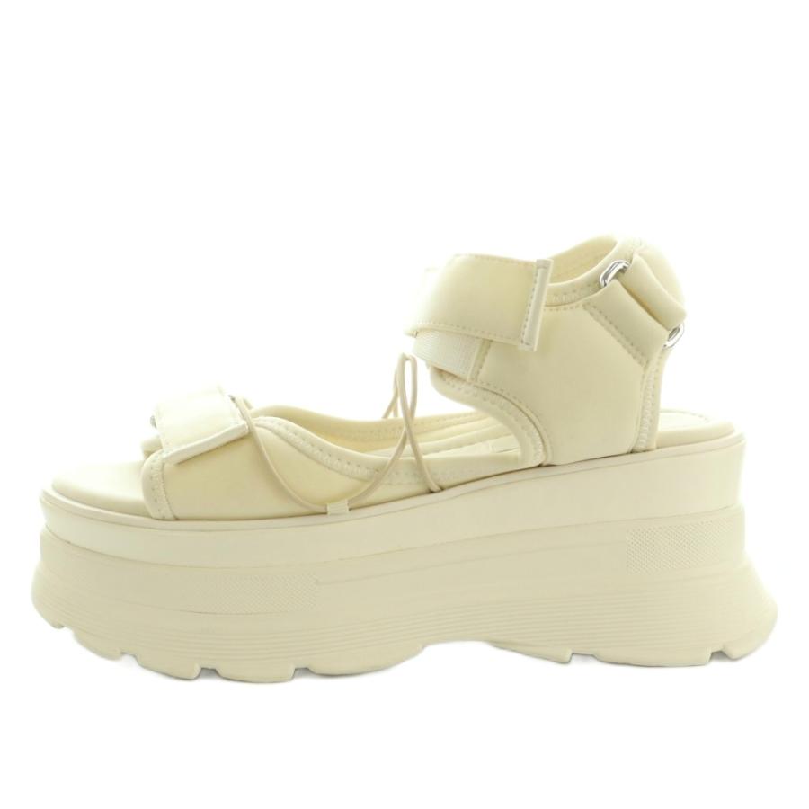 ⭐︎極美品【SNIDEL】スニーカーソール サンダル 厚底 24.0 24.5 黒 SNIDEL（スナイデル） スニーカーソールサンダル 厚底 L 24.0-24.5cm