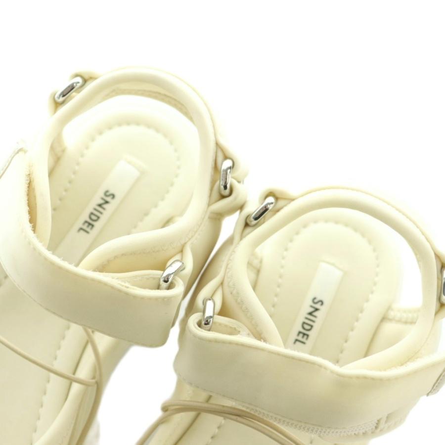 SNIDEL（スナイデル） スニーカーソールサンダル 厚底 L 24.0-24.5cm
