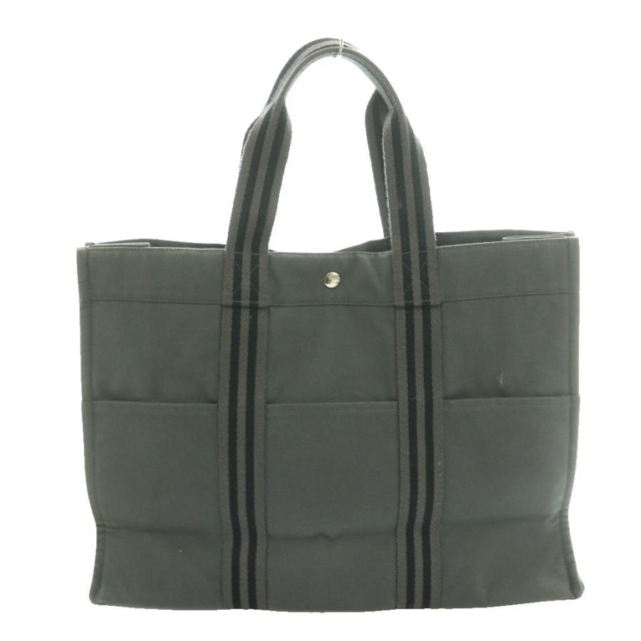 HERMES（エルメス） フールトゥ トートGM バッグ ハンド グレー /SS 
