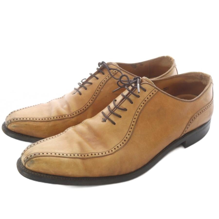 SCOTCH GRAIN ブラウン ドレスシューズ スコッチグレイン SCOTCH GRAIN レザー ドレスシューズ 26.5cm 茶色
