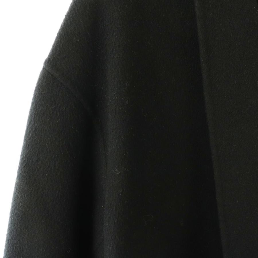 プラージュ Plage ハミルトンテーラードコート ロング丈 ウール 38 黒