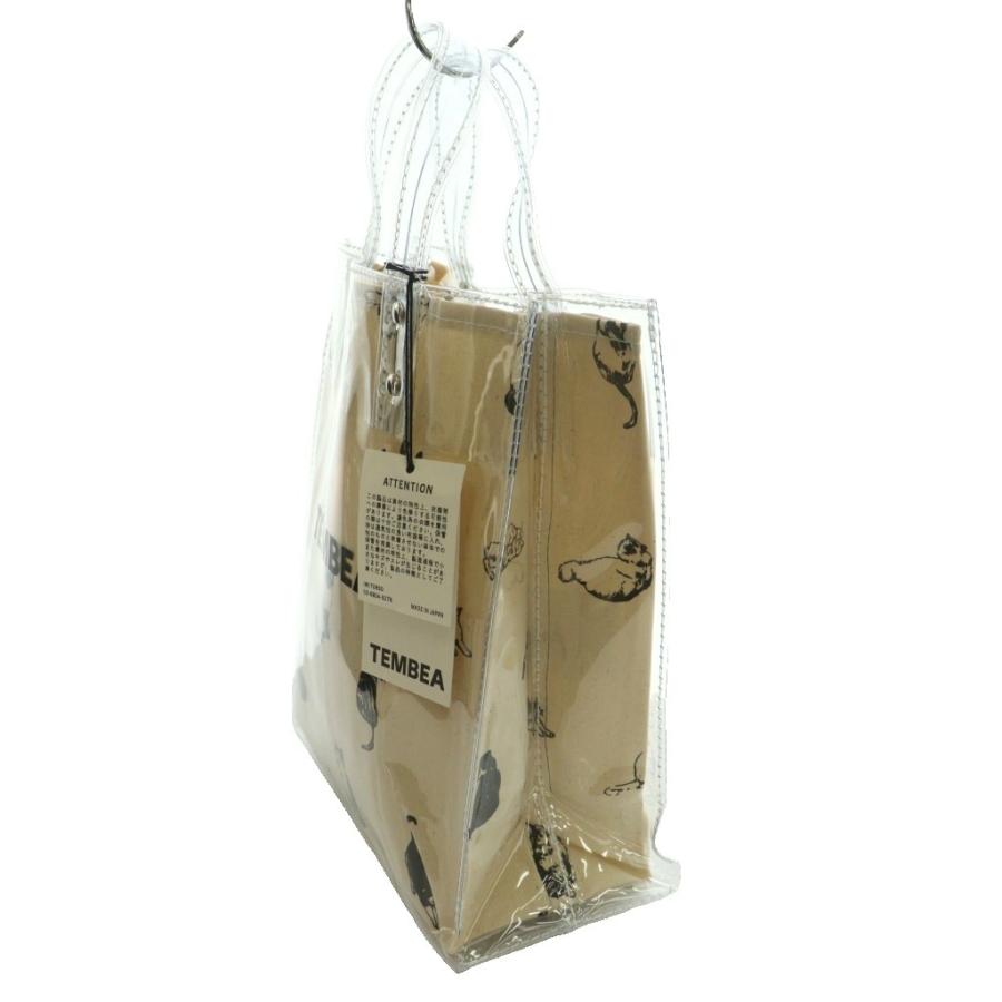 未使用品 テンベア TEMBEA タグ付き UNITED ARROWS別注 猫柄PVC