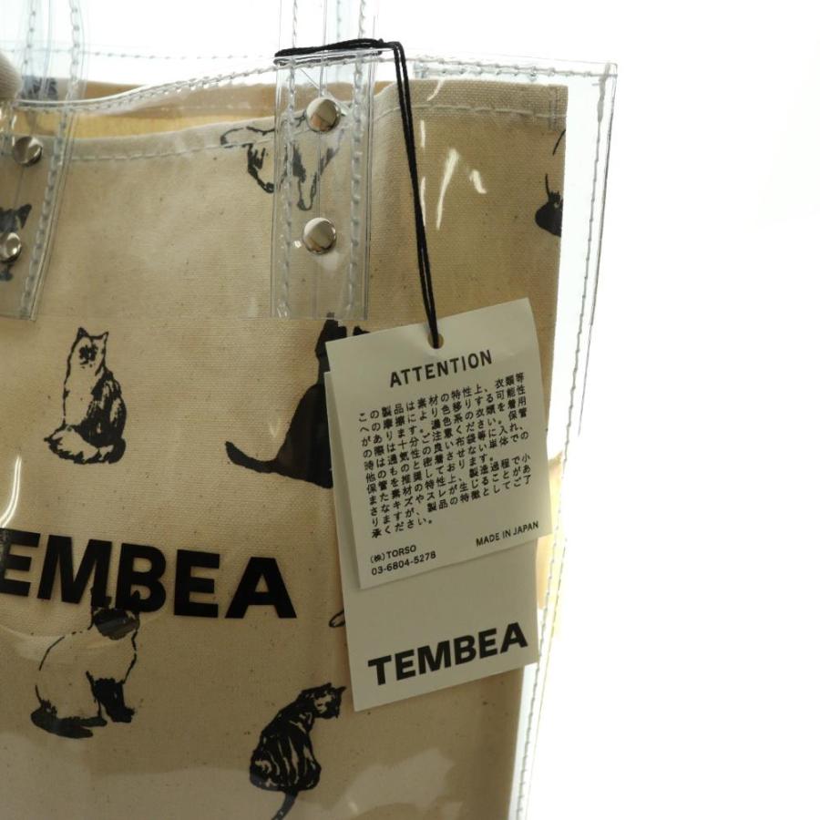 未使用品 テンベア TEMBEA タグ付き UNITED ARROWS別注 猫柄PVC