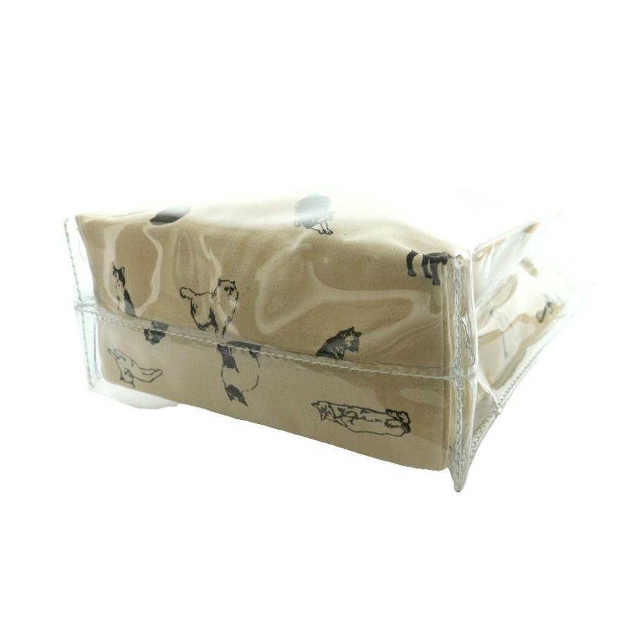 未使用品 テンベア TEMBEA タグ付き UNITED ARROWS別注 猫柄PVC