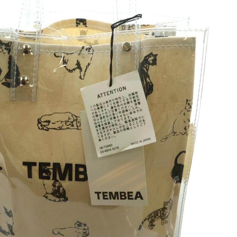 未使用品 テンベア TEMBEA タグ付き UNITED ARROWS別注 猫柄PVC