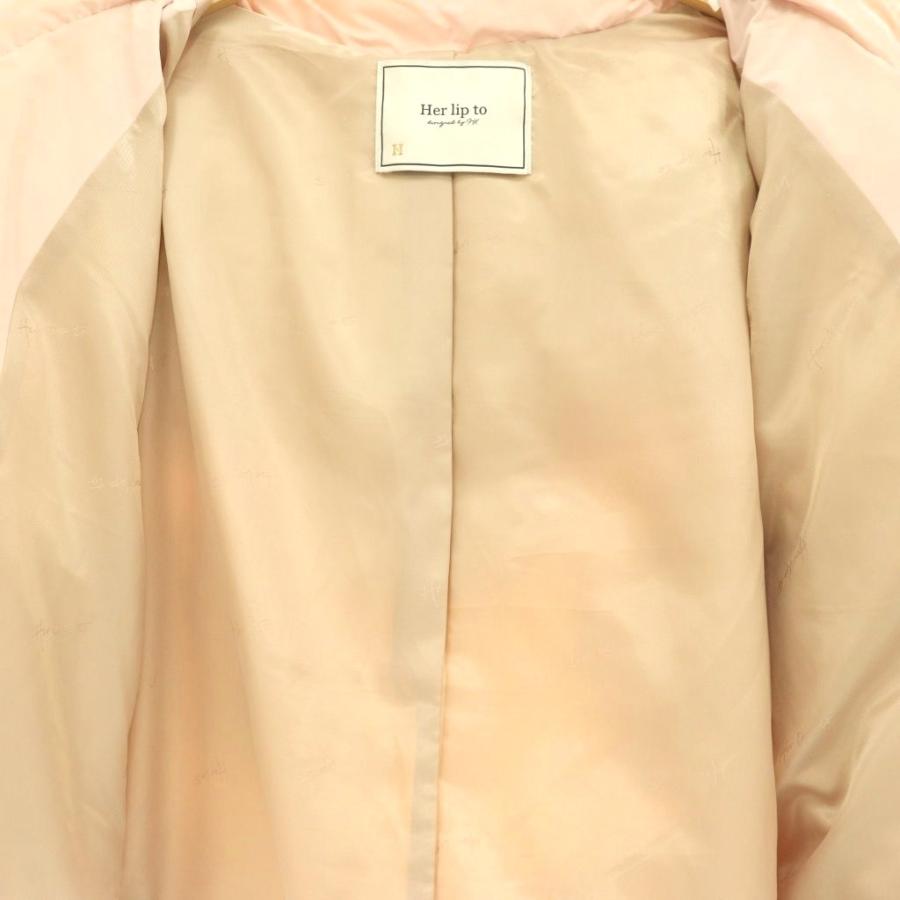 Her lip to ハーリップトゥ Her lip to 24AW Hooded Down Jacket