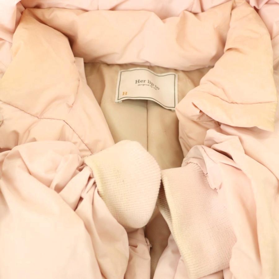 Her lip to ハーリップトゥ Her lip to 24AW Hooded Down Jacket