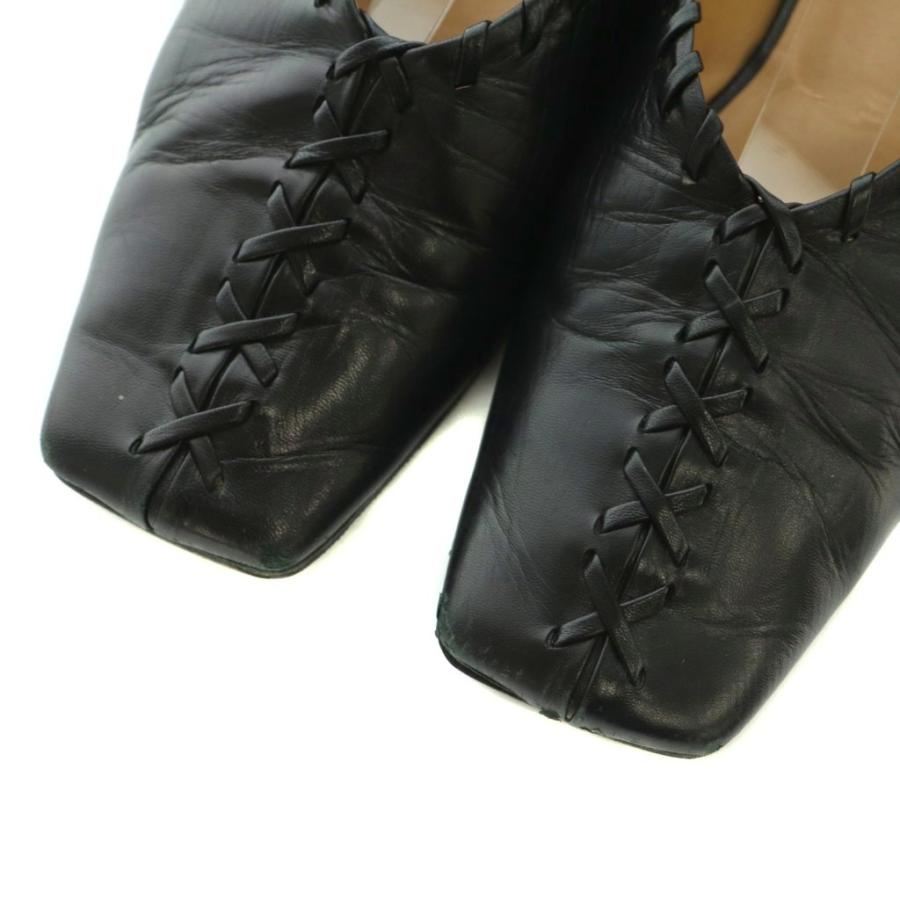 ジルサンダー JIL SANDER アンクルリング バレリーナ パンプス