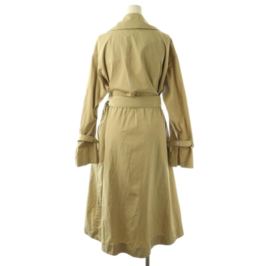 ジルサンダー JIL SANDER ラップコート スプリング ロング 32 ベージュ