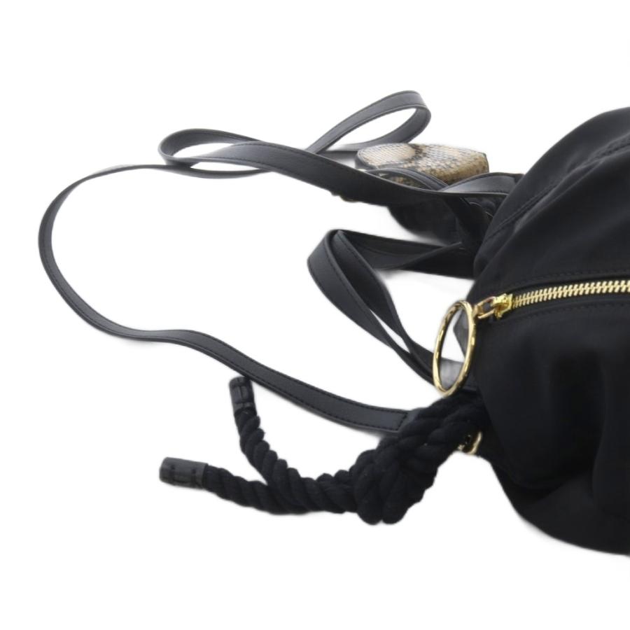 シーバイクロエ SEE BY CHLOE FLO トートバッグ ショルダーバッグ 2way ナイロン ブラック /YO11 レディース | SEE BY CHLOE | 06