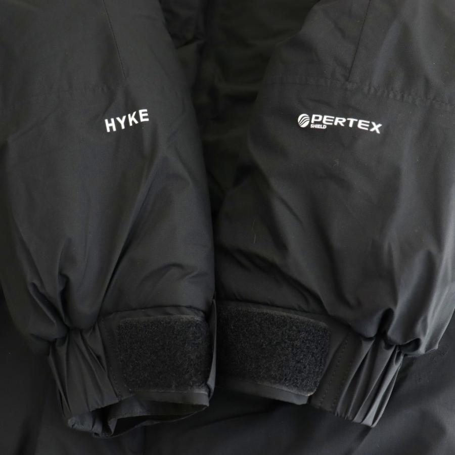 ハイク HYKE SUPERAMARKET PARTEX GEN2 JACKET パーテックスGEN2ジャケット 中綿 ナイロン アウター ワンカラー 1 黒 ブラック_4