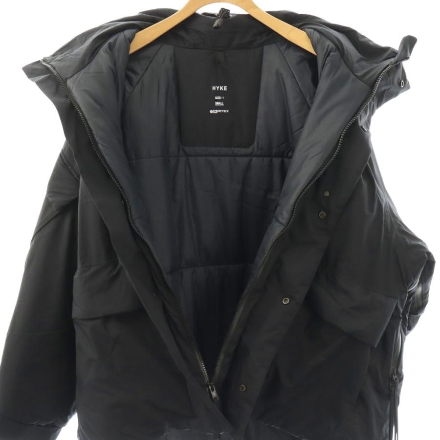 ハイク HYKE SUPERAMARKET PARTEX GEN2 JACKET パーテックスGEN2ジャケット 中綿 ナイロン アウター ワンカラー 1 黒 ブラック_5