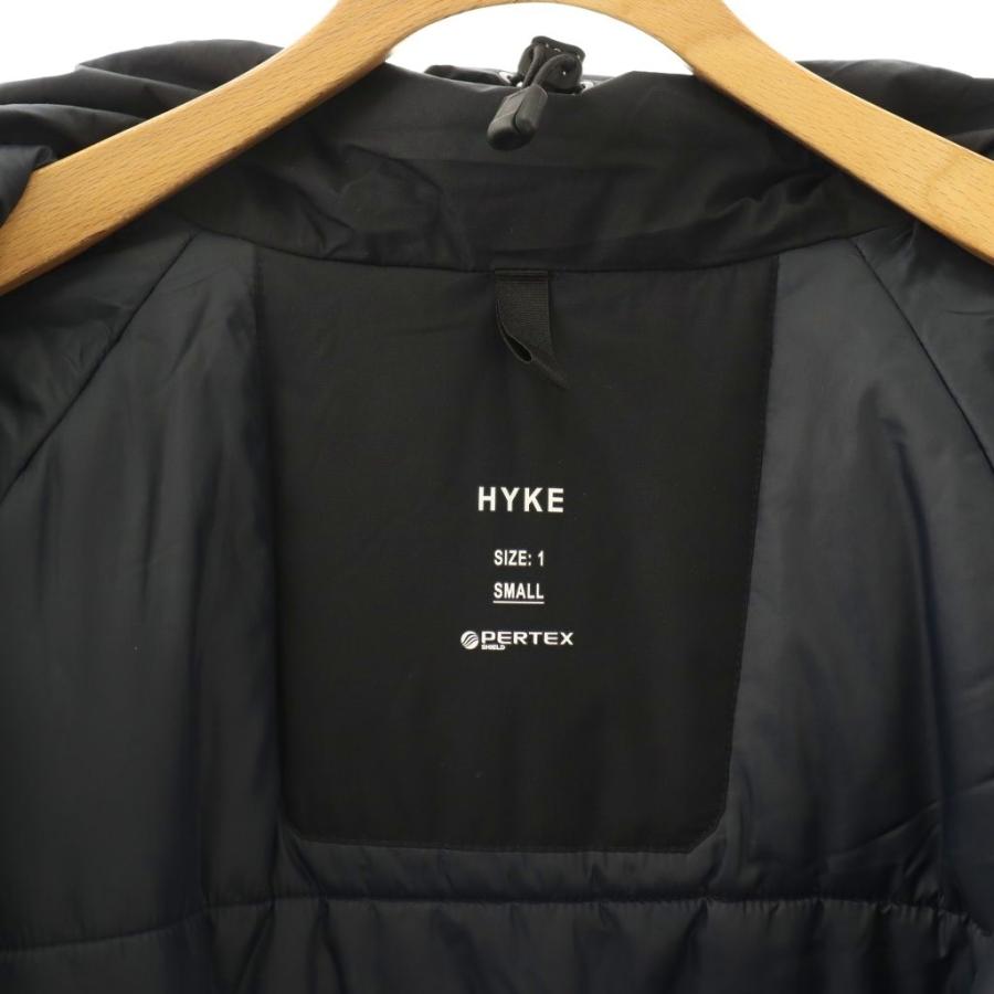 ハイク HYKE SUPERAMARKET PARTEX GEN2 JACKET パーテックスGEN2ジャケット 中綿 ナイロン アウター ワンカラー 1 黒 ブラック_6