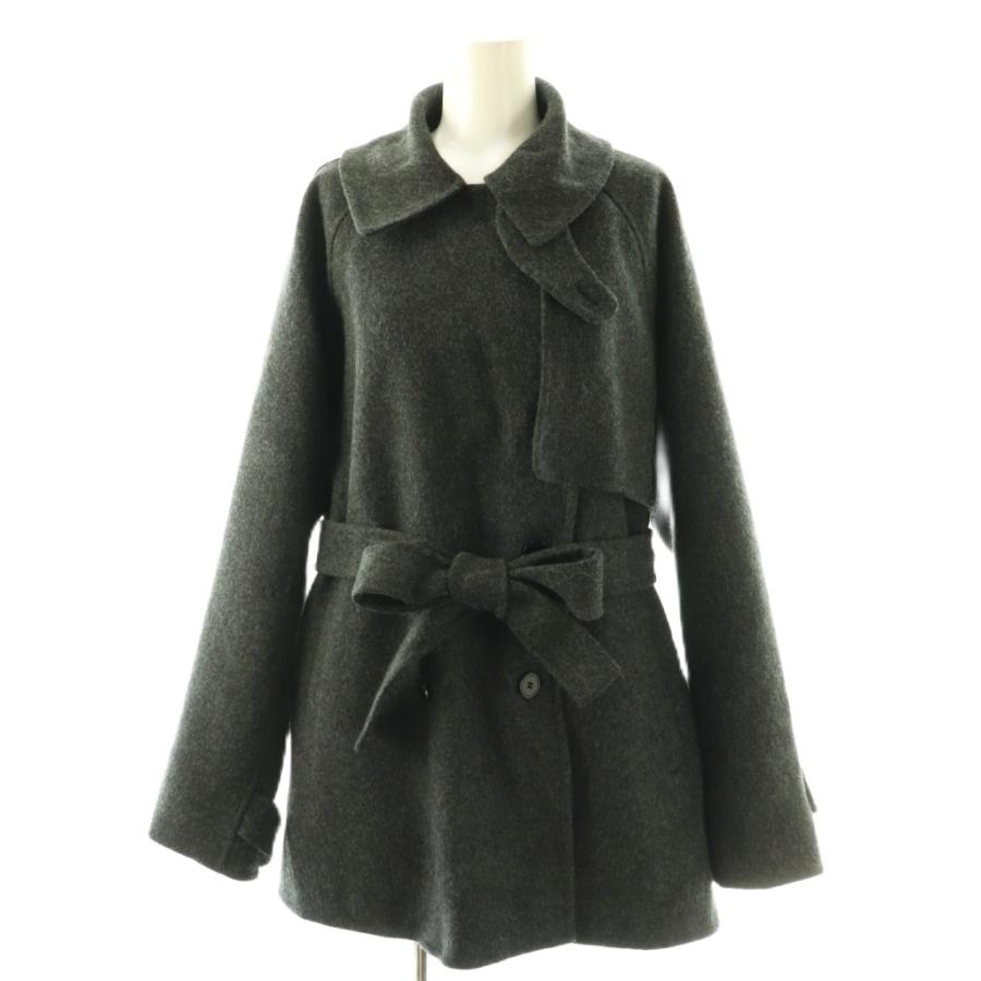 スナイデル【HIGH QUALITY】スカーフ付きウールミドルコート SNIDEL（スナイデル） SNIDEL 25AW 【HIGH QUALITY】スカーフ付き