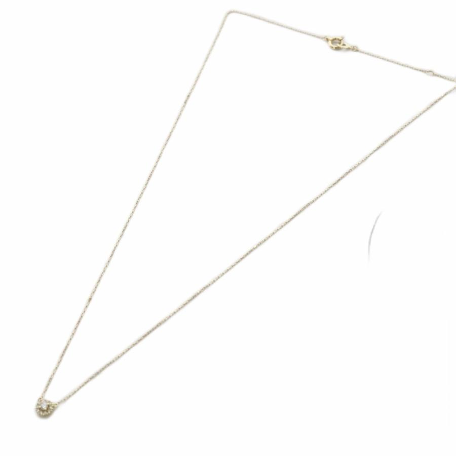 アーカー AHKAH プリンシパル ネックレス K18 ダイヤ0.06ct イエロー
