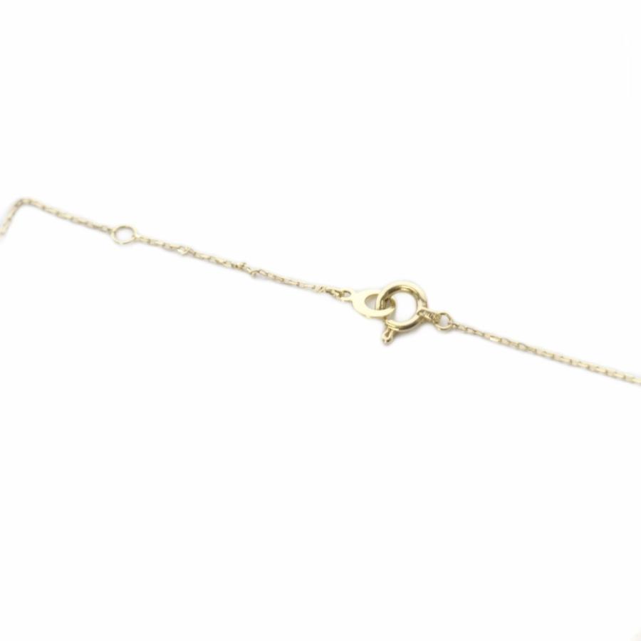 アーカー AHKAH プリンシパル ネックレス K18 ダイヤ0.06ct イエロー