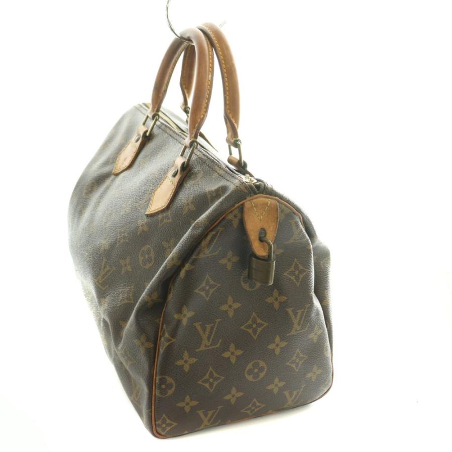 【正規品】ルイヴィトン　モノグラム　スピーディ30　ハンドバッグ　ブラウン　茶 LOUIS VUITTON（ルイ・ヴィトン） モノグラム スピーディ30 バッグ