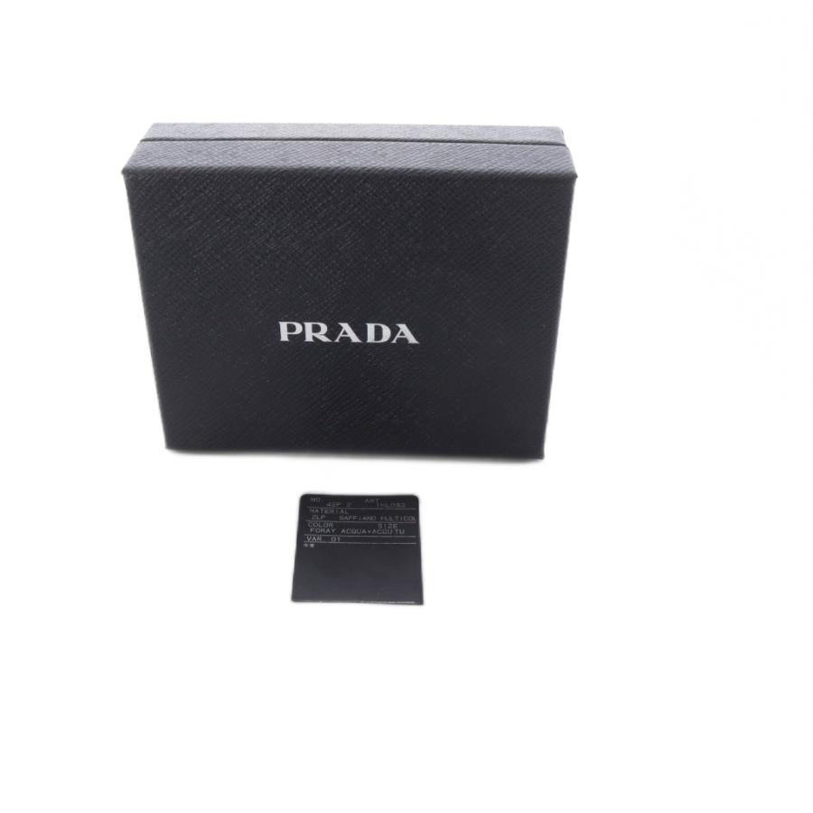 PRADA（プラダ） PRADA SAFFIANO TRIANGOLO ウォレット 財布 二つ折り