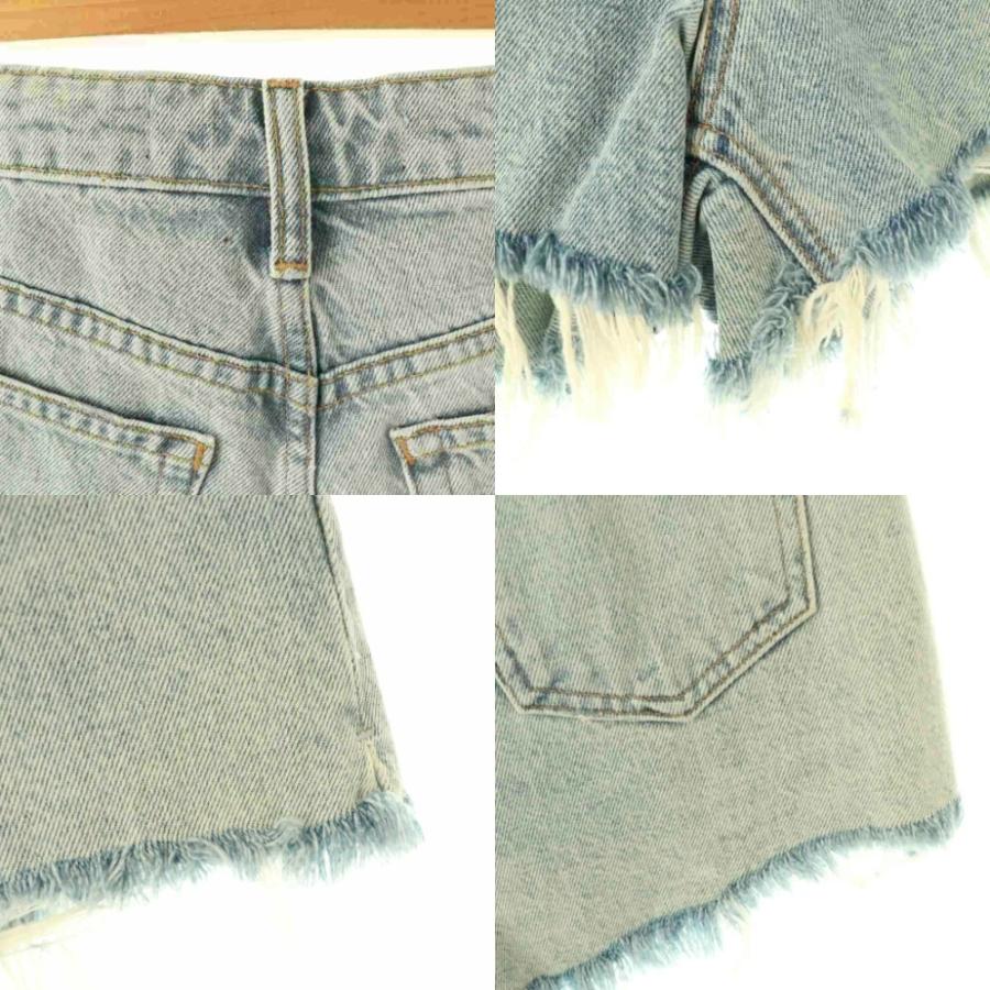 アレキサンダーワン ALEXANDER WANG カットオフ デニム ショートパンツ