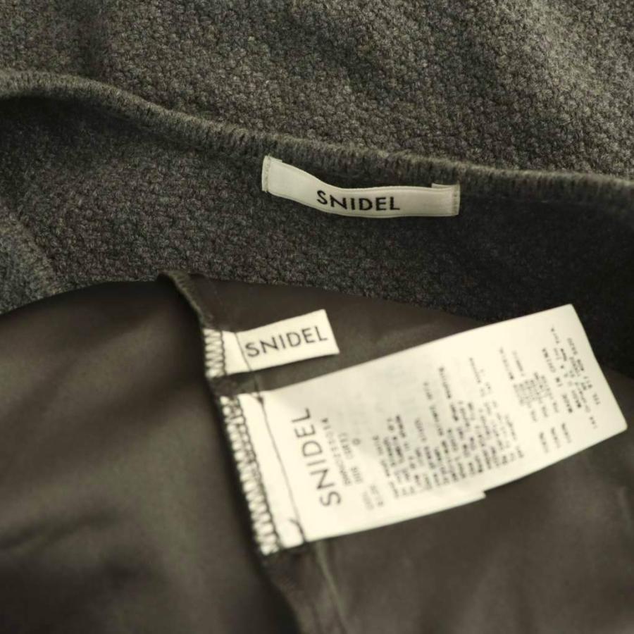 スナイデル SNIDEL 25AW セットアップ チュールスカート カーディガン 0 グレー チャコールグレー /DO ■OS レディース | SNIDEL | 07