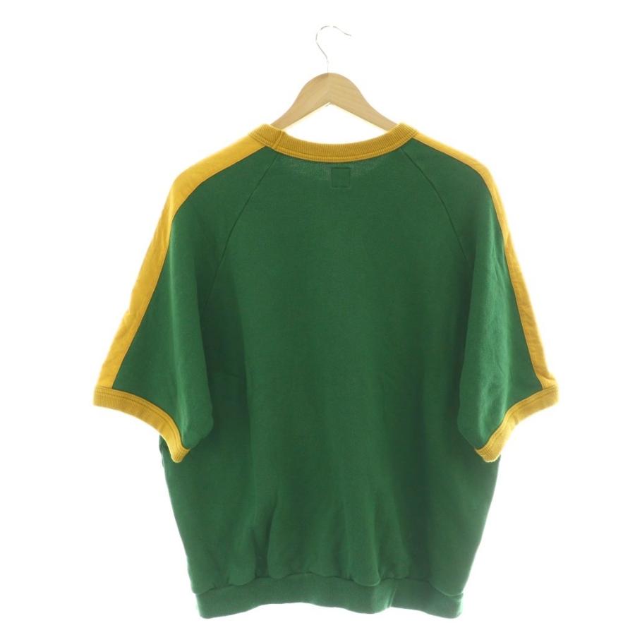 ヒューマンメイド HUMAN MADE 半袖スウェットシャツ トレーナー XL 緑 