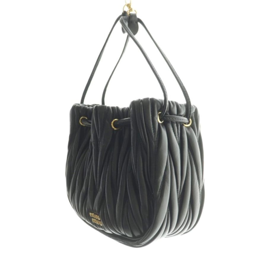 miu miu（ミュウミュウ） 未使用品 マテラッセ ナッパレザー