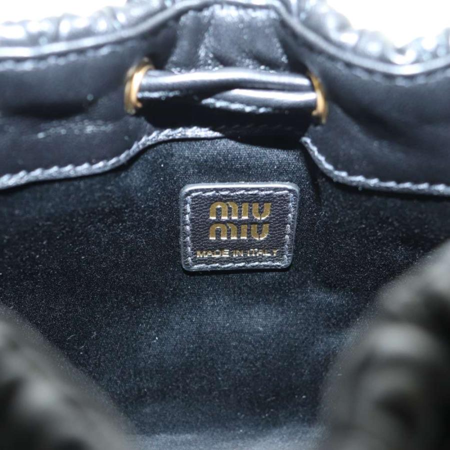 miu miu（ミュウミュウ） 未使用品 マテラッセ ナッパレザー