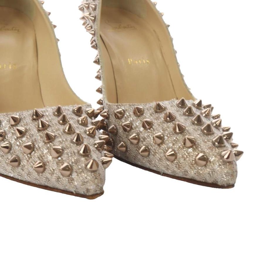 Christian Louboutin オーロラスタッズポインテッドトゥパンプス