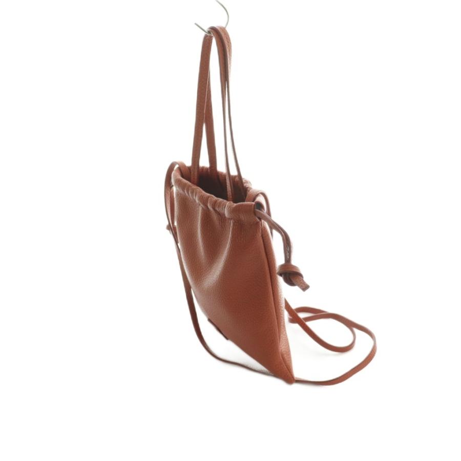 イアクッチ IACUCCI グラネッロCERVO ショルダーバッグ レザー 巾着 赤