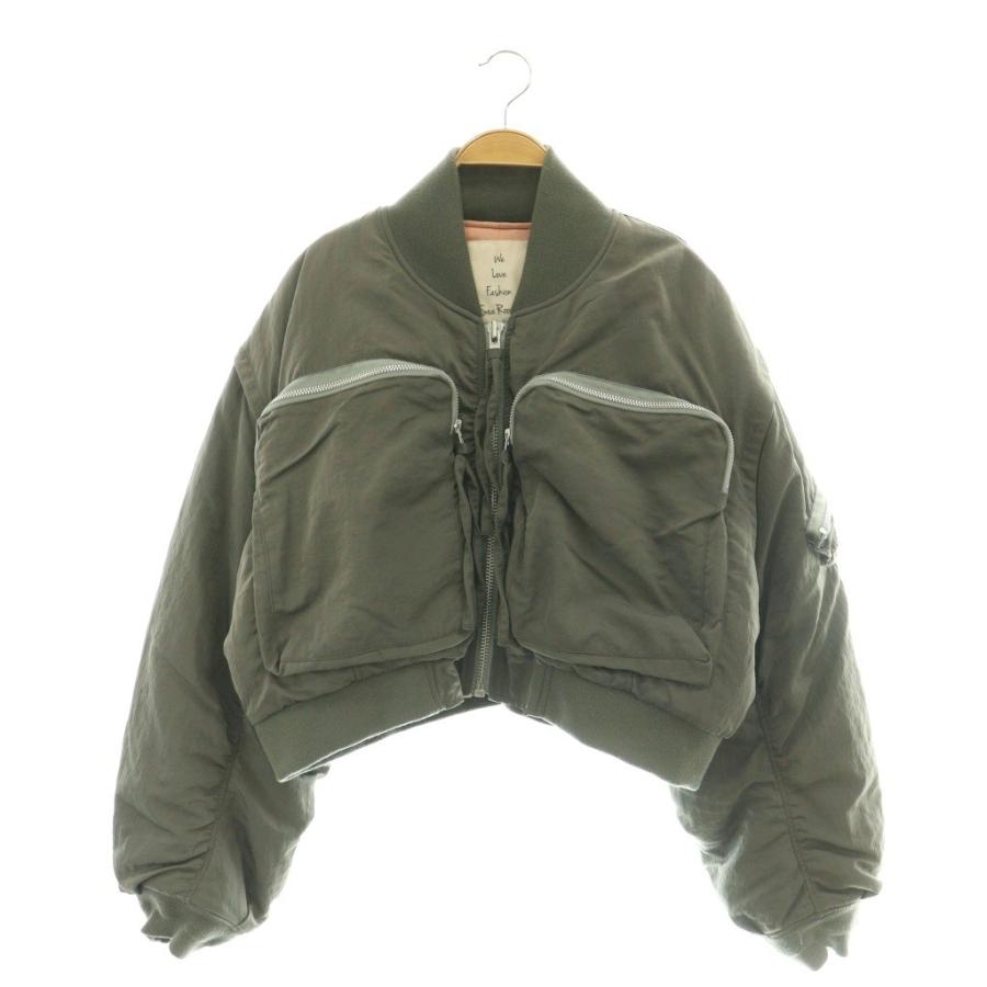 シールーム・リン Sea Room lynn 2PocketショートMA-1ジャケット 