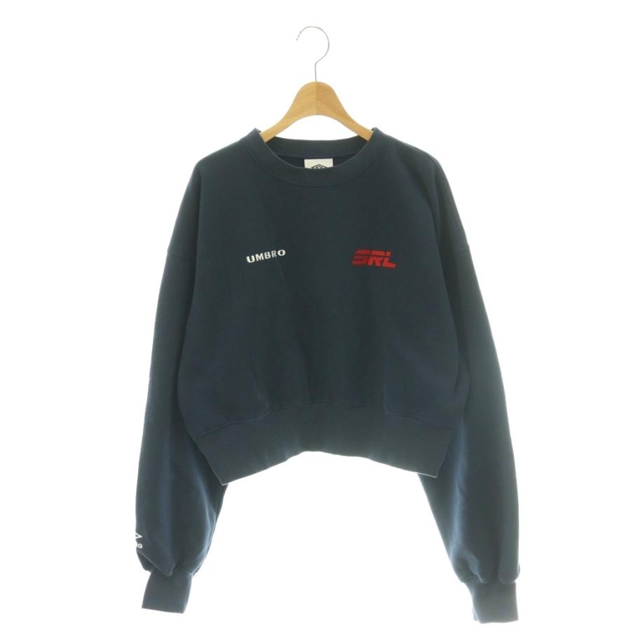 シールーム・リン アンブロ × SRL LOGOスウェットプルオーバー シールーム・リン Sea Room lynn アンブロ UMBRO × SRL LOGOスウェット