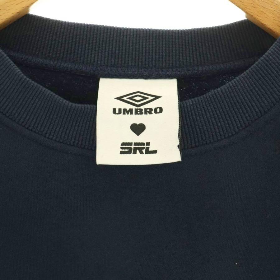 シールーム・リン アンブロ × SRL LOGOスウェットプルオーバー シールーム・リン Sea Room lynn アンブロ UMBRO × SRL LOGOスウェット