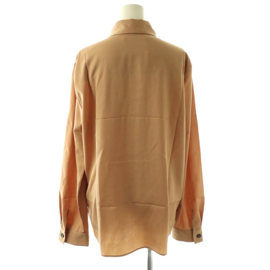ジルサンダー 24SS J04DL0004 ウールシャツ 長袖 34 ベージュ ジルサンダー JIL SANDER 24SS J04DL0004 ウールシャツ 長袖 34